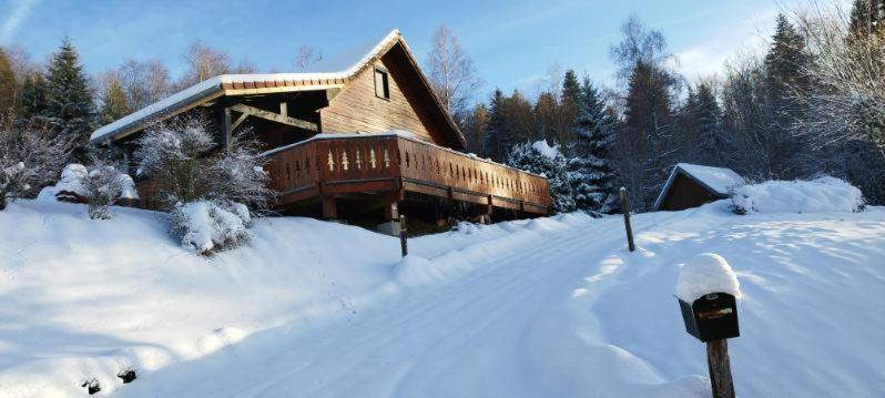 Chalet Avec Jacuzzi Prive, Vue Sur Les Vosges Belfahy Kültér fotó