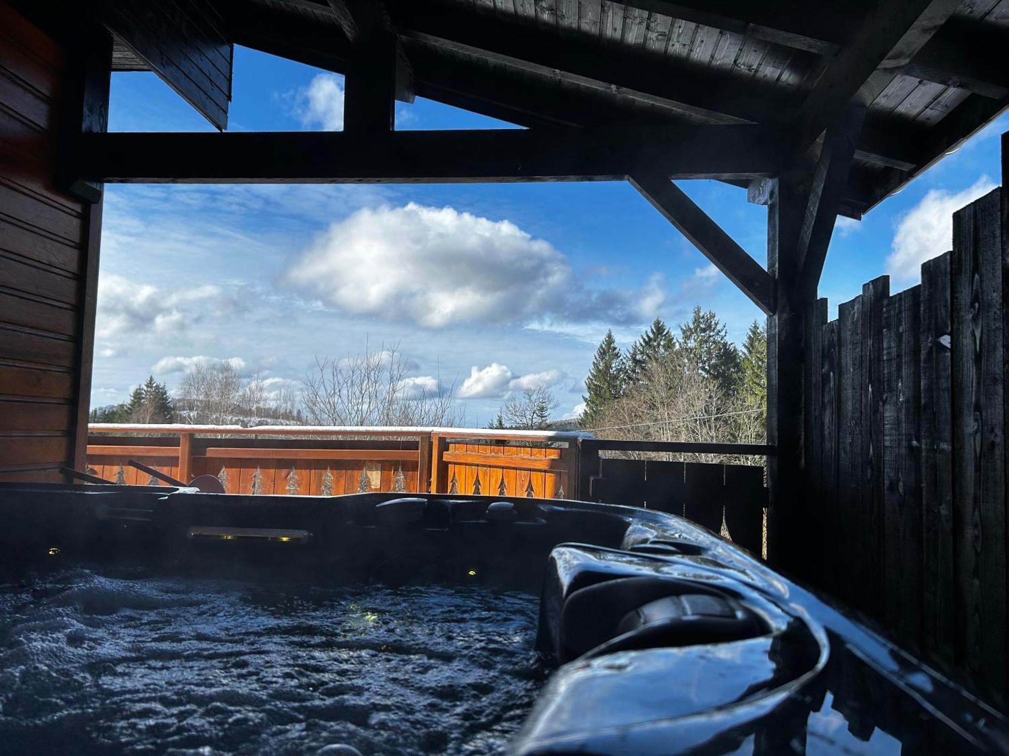 Chalet Avec Jacuzzi Prive, Vue Sur Les Vosges Belfahy Kültér fotó