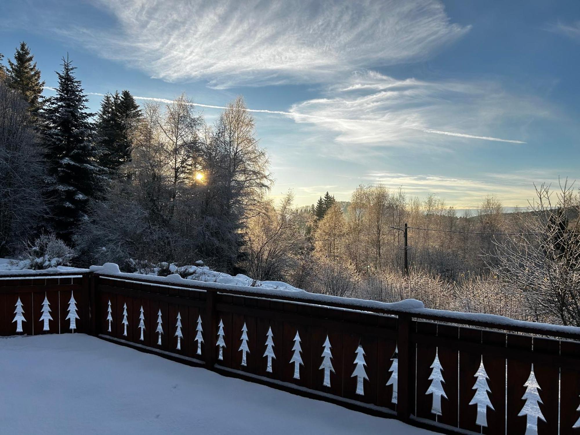 Chalet Avec Jacuzzi Prive, Vue Sur Les Vosges Belfahy Kültér fotó