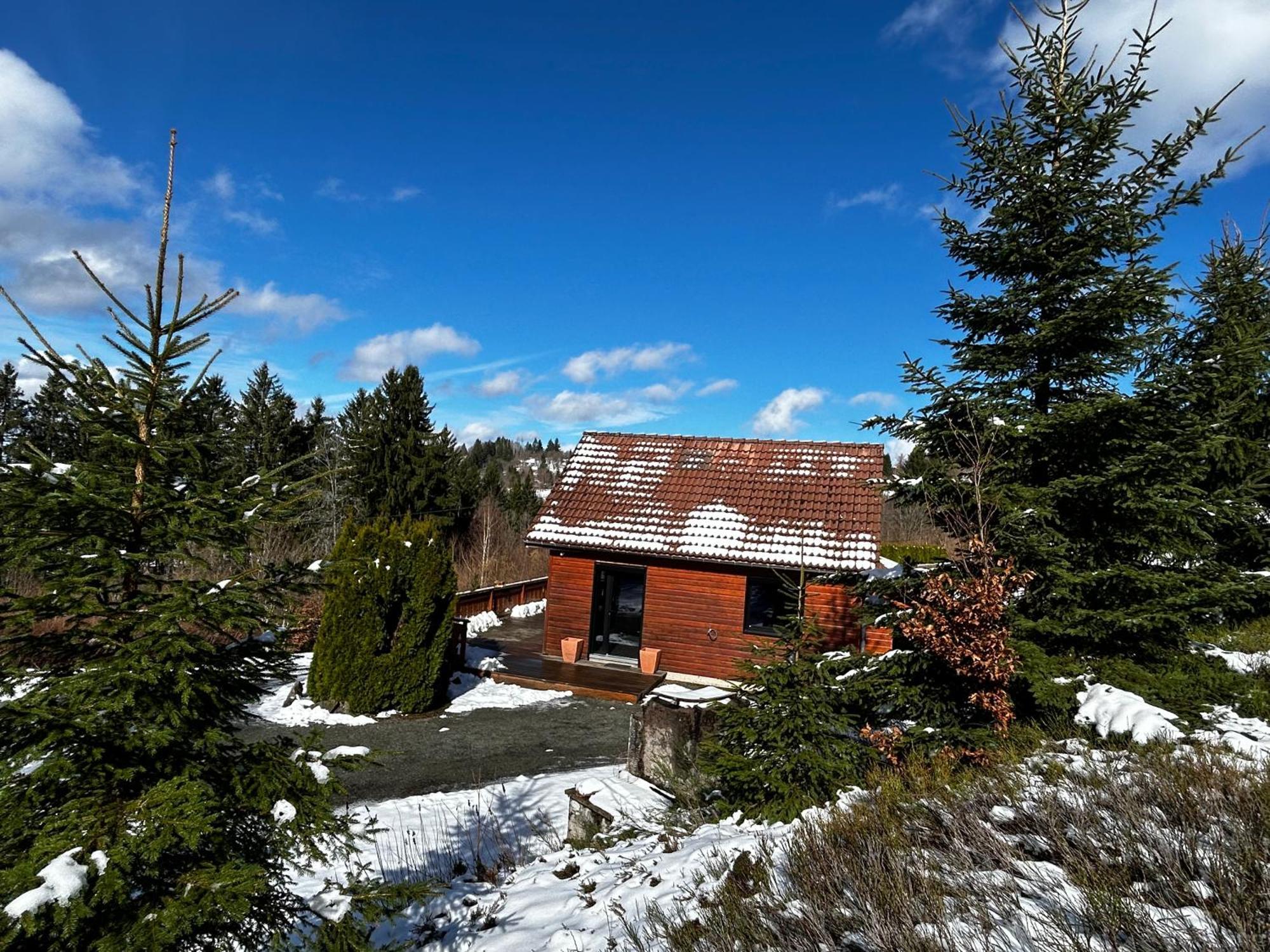 Chalet Avec Jacuzzi Prive, Vue Sur Les Vosges Belfahy Kültér fotó