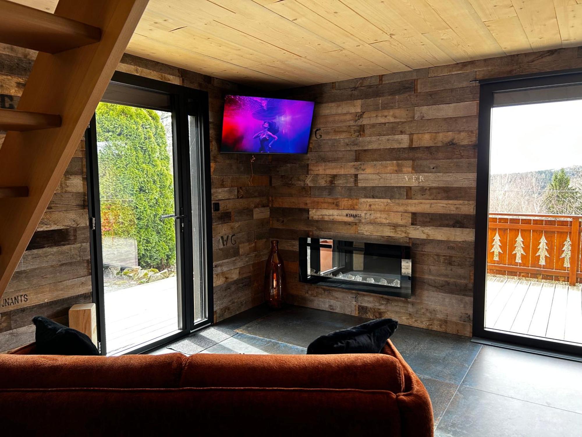 Chalet Avec Jacuzzi Prive, Vue Sur Les Vosges Belfahy Kültér fotó